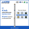 Fournisseurs de pompes à eau submersibles Mastra 4 pouces Pompe à eau submersible à énergie solaire R95-DT
