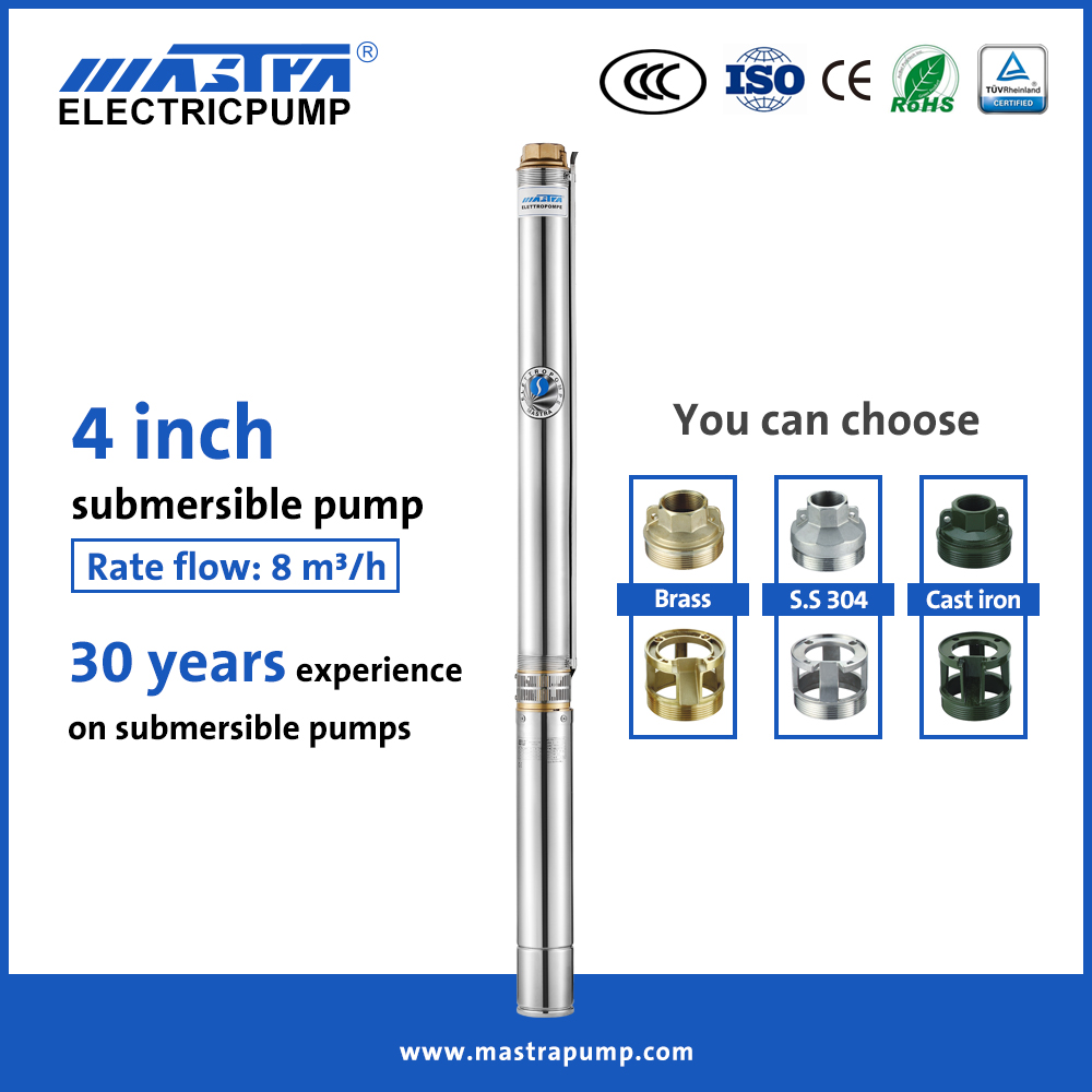 MASTRA 4 pouces Deep Well Pump Kit R95-DT8 Pompe à eau du puits profond à énergie solaire