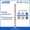 Pompe submersible à énergie solaire Mastra 4 pouces R95-DT pompe de puits submersible grundfos 3/4 hp