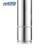 Mastra 6 pouces en acier inoxydable la meilleure pompe de puits submersible 6SP pompe à moteur submersible