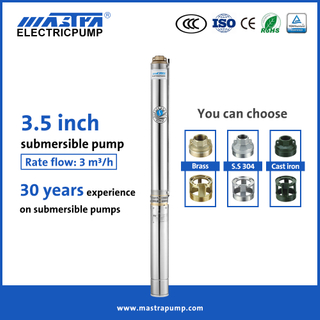 Pompe à eau submersible pour puits profond Mastra 3,5 pouces - Pompe Mastra R85-QA