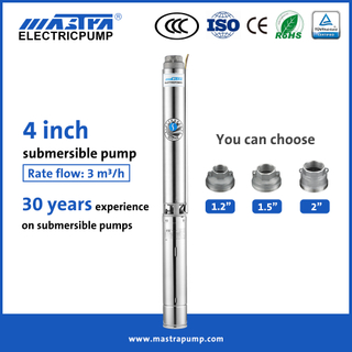 MASTRA 4 pouces Pompe à eau de drainage R95-ST3 Fabricants de pompes à eau automatique