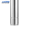 Mastra 4 pouces entièrement en acier inoxydable pompe à pression submersible à puits profond 4SP pompe de drainage submersible